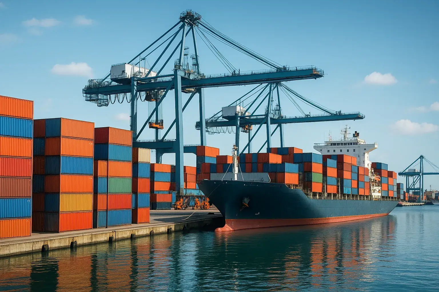New Line Freight Systems Container Terminal Operations at Karachi Port